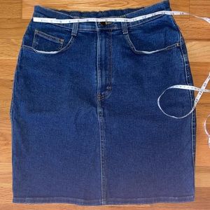 Vintage 90s Jordache jean skirt